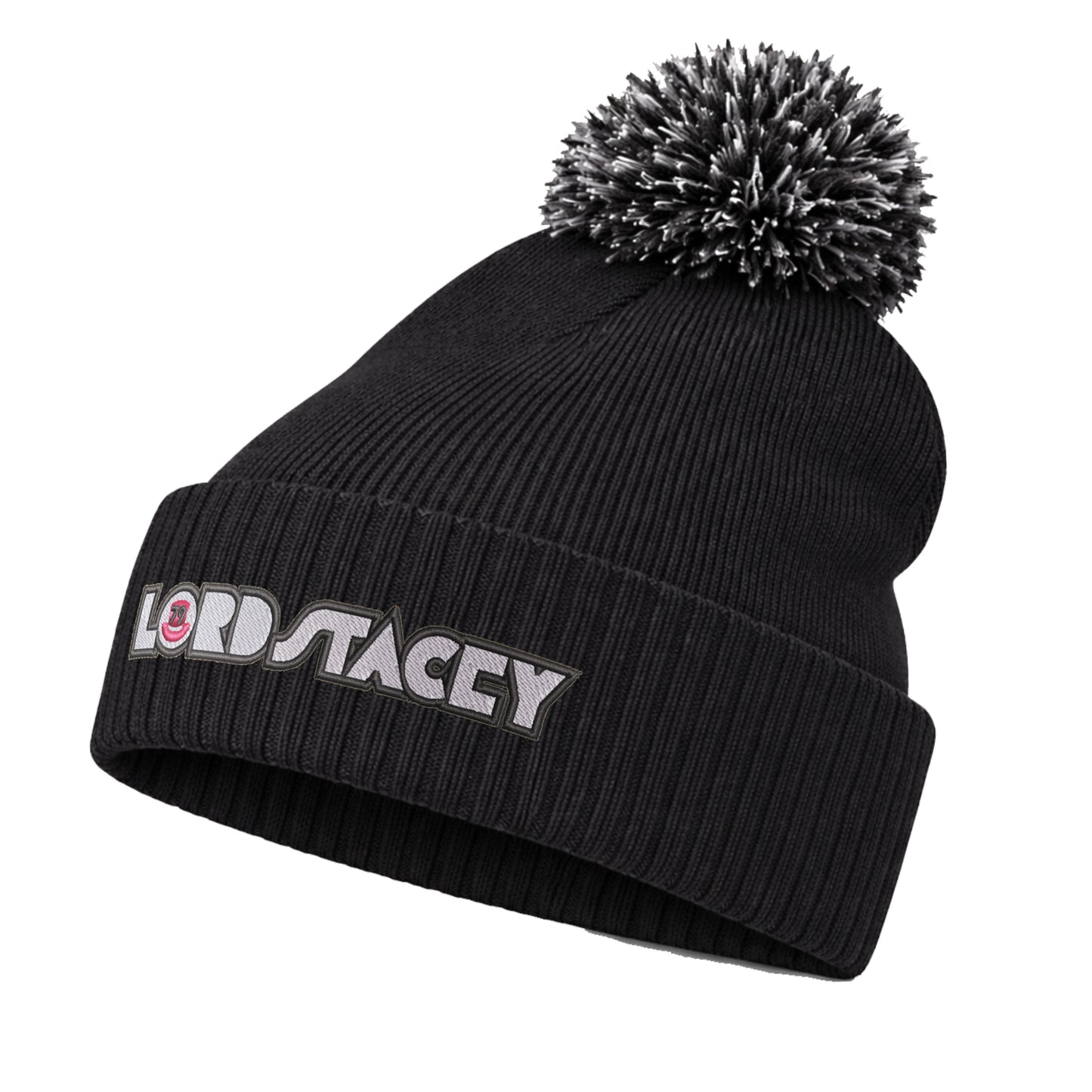 Lord Stacey Embroidered Pom Pom