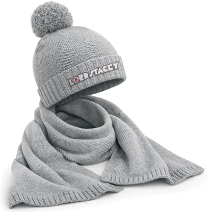 Lord Stacey Hat & Scaf Set